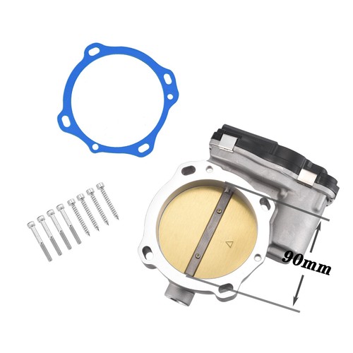 85MM Throttle Body W/ Spirial Inlet Design For 2013+ Dodge HEMI 5.7L 6.1L 6.4L - Foto 3 di 7