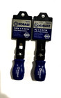 Kobalt Stubby 1.5" Screwdriver set Magnetic Tip, Flat head 1/4" , Phillips #2