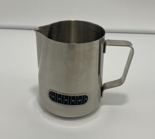 Cup Bar Espresso Steaming Milk Frothing Pitcher 600ml Stainless Steel Latte Art - Picture 5 of 11