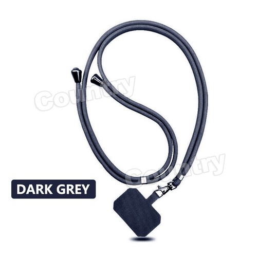 Universal Mobile Phone Lanyard Adjustable Fashion Hanging Neck Strap With Patch - Picture 25 of 26
