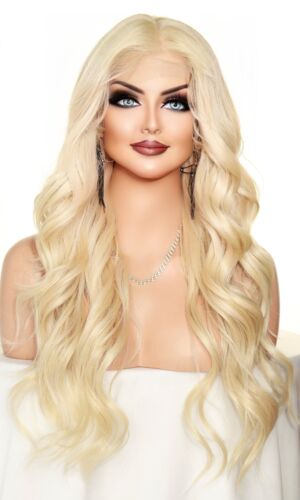 LACE FRONT / LACE PART | LONG WAVY | LONG WAVY SYNTHETIC | 613 NEW STYLE | 1466 - Picture 8 of 12