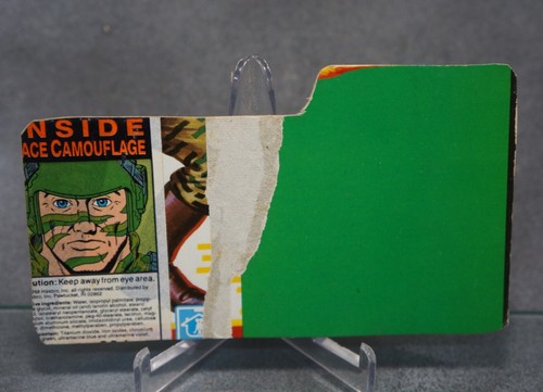 GI Joe Hasbro Vintage Recoil 3 3/4 3.75 W File Card 1989 - Picture 10 of 10