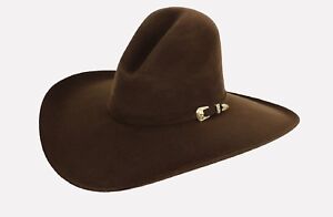 GUS-Dark-BROWN-3X-Wool-Felt-HAT-4-5-034-Brim-RODEO-Cowboy-Western-Texas-Hat-Co