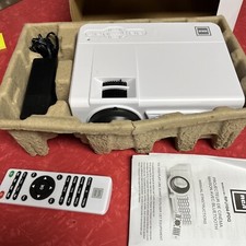 RCA RPJ104 Wireless LCD Projector - White