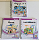 Abeka Homeschool Grade 3 Lesson Plans Bundle - Language Arts, Science, History