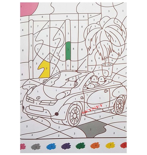 Kids Children Colouring Books Sticker Fun Activity Book GIRLS & BOYS LEARNING 3+ - Picture 36 of 37