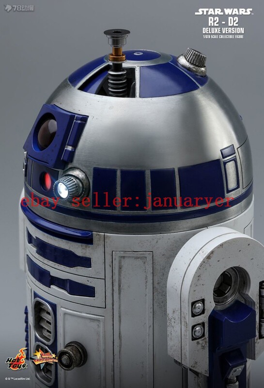 Hot Toys Collectible R2-D2 Deluxe Version 7in. Action Figure