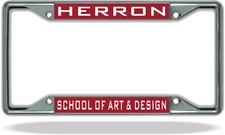Indiana Herron Art & Design License Plate Frame