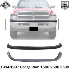 NEW Front Upper Cover + Lower Valance For 1994-1997 Dodge Ram 1500 2500 3500