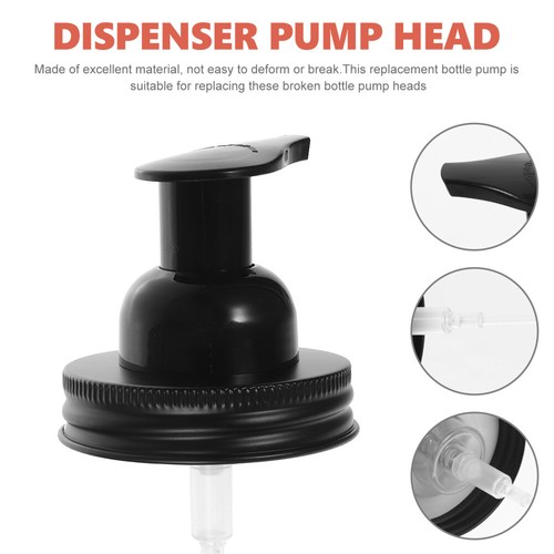 Foam Pump Cover Foaming Replacement Stainless Steel Lotion Dispenser - Picture 3 of 12
