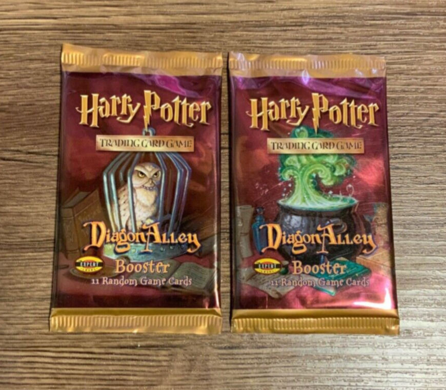 harry potter booster box 5 cards per pack(Approximately 86 types + 5 random parallel cards Harry Potter Box Set Diagon