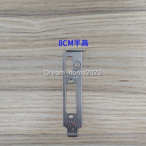 Low Profile Bracket For GIGABYTE GT610 GT620 GT730 GT710 Video Card VGA+HDMI - 第 1/4 張圖片