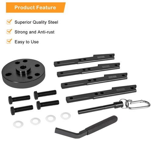 3163021 3163069 3163530 Cummins ISX QSX Timing Injector Cam Gear Puller Tool Kit - Bild 2 von 9
