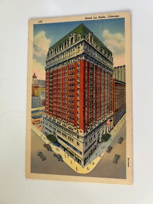Hotel La Salle Chicago Illinois Postcard