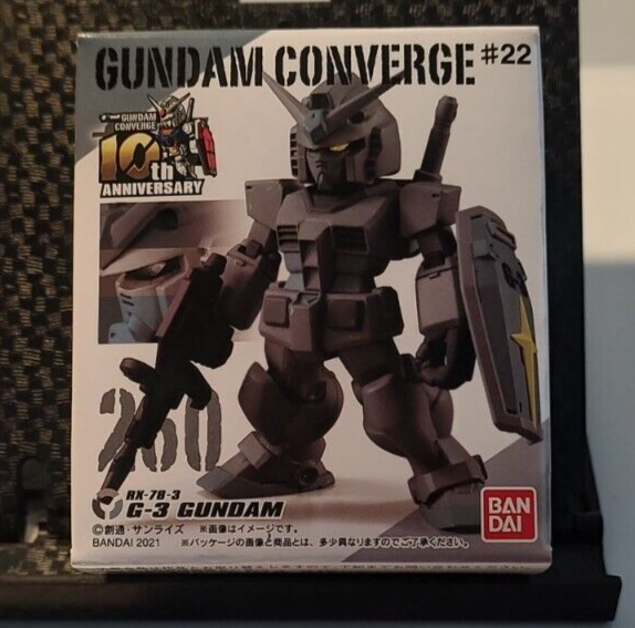 Bandai FW Gundam Converge #22 260 RX78-3 0079 G-3 Gundam mini