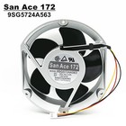 San Ace 172 9SG5724A563 24V 2.6A 17251 Aluminum Frame Inverter Fan 3wire