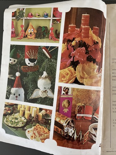 Better Homes and Gardens 1967 Christmas Ideas Decorations to Make Recipes Trees - Picture 4 of 5
