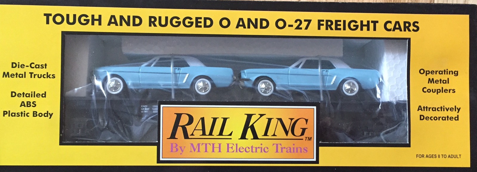 MTH Rail King 30-7617 Auto Car With 2 ERTL 1964 Mustangs for sale online MTH Rail King 30-7617 Auto Car With 2 ERTL 1964 Mustangs for sale online
