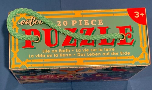 EEBOO Puzzle Sigillato 20 Pezzi 3+ Vita sulla Terra - Foto 1 di 6