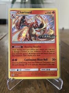 Charizard SM158 Promo Team Up Pokemon Card Near Mint