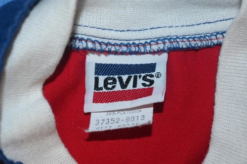 vintage 80s LEVIS OLYMPICS TEAM USA ZIP UP SLEEVELESS JACKET VEST YOUTH SMALL S - Picture 3 of 4