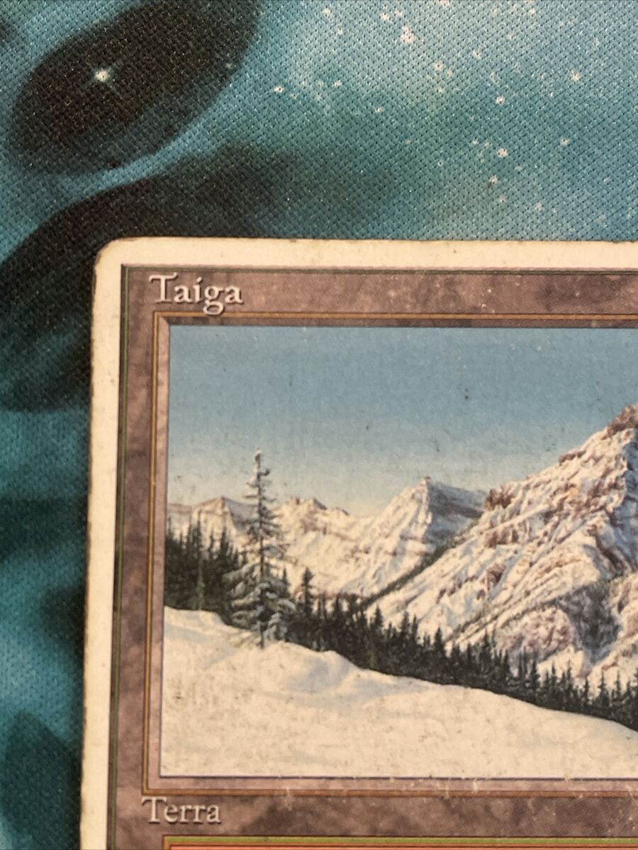Taiga - HP - Unlimited - MTG - Artist Signed - Autographed Taiga - HP - Unlimited - MTG - Artist Signed - Autographed