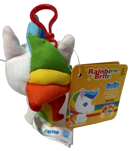 40th Anniversary RAINBOW BRITE STARLITE CLIP 4" Plush STUFFED ANIMAL TOY - Picture 4 of 4