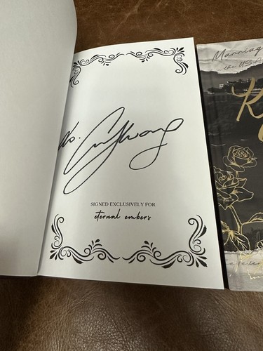 King of sin series signed eternal embers King Of Greed/wrath/pride Exclusive - Picture 3 of 9