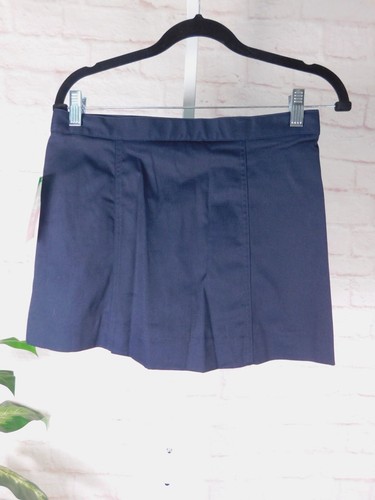 Classroom Navy Scooter Skirt Size 10.5 Plus Bow Stretch Uniform - Picture 4 of 14
