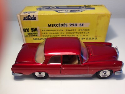 ミニカー SOLIDO REF 126 MERCEDES 220SE 1/43 SOLIDO 126 MERCEDES BENZ 220 SE | eBay
