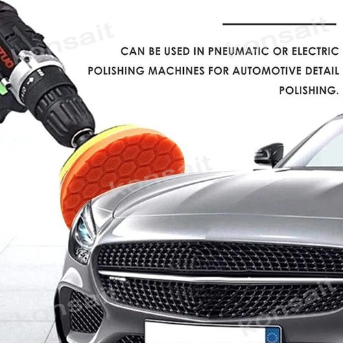5PCS Polishing Pad 6inch Car Polisher Foam Buffer Waxing Finishing Buffing Wheel - Picture 8 of 15