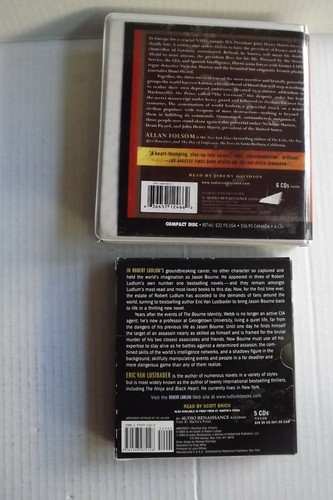 THE MACHIAVELLI COVENANT by Allan Folsom,The Bourne Legacy Ludlum CD Abridged - Bild 2 von 3