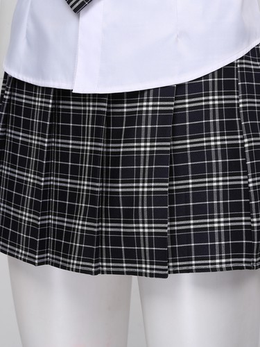 US Sexy Women School Girl Uniform Fancy Dress Cosplay Costume Halloween Clubwear - Picture 13 of 61