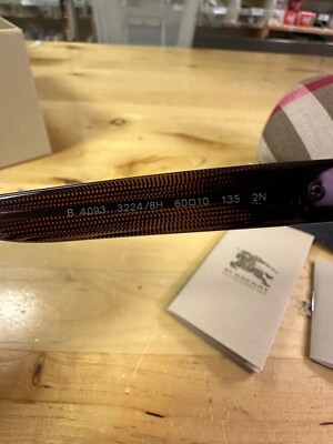BURBERRYS ベアー・超レア BE3147 110981 58 BURBERRY バーバリー パイロット ティア