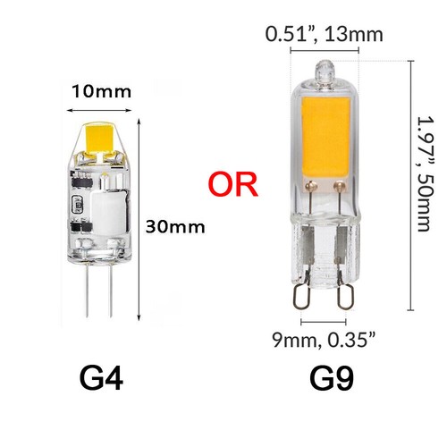 G4 G9 LED Capsule Bulb 3W 5W 7W 10W Dimmable COB 12V/220V Halogen Replacement - Picture 64 of 65