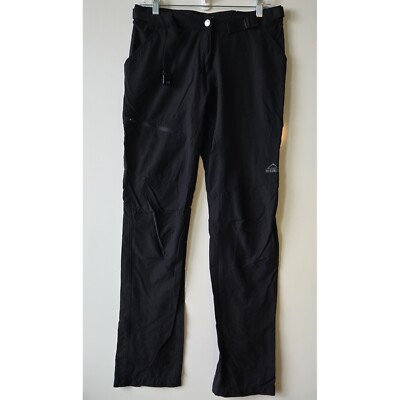McKinley Hiking Pants Stretch Sun Protection Dry Climate Black Small
