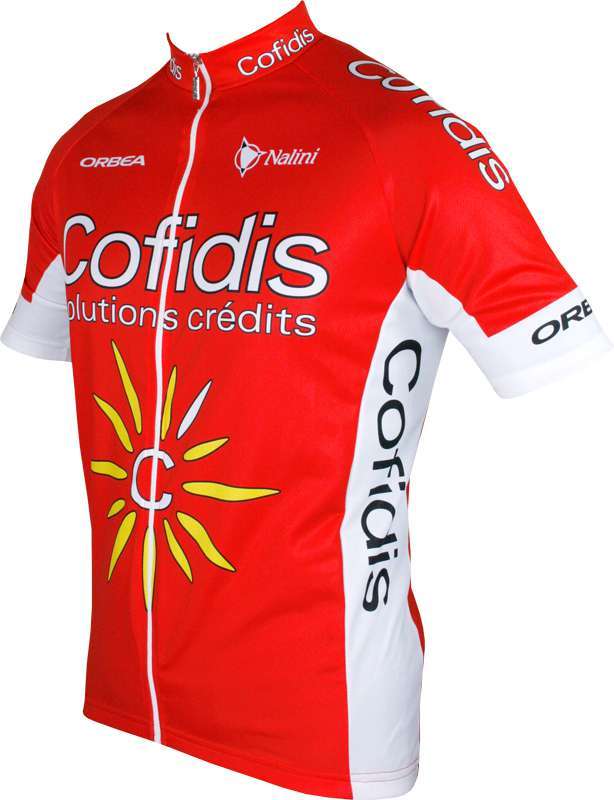 Cofidis 2016 Maglia a uomoiche Corte (lunga cerniera) NALINI Ciclismo-Profi-squadra Cofidis 2016 Maglia a uomoiche Corte (lunga cerniera) NALINI Ciclismo-Profi-squadra