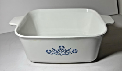 CORNINGWARE BLUE CORNFLOWER,P-4-B 1 1/2 QT RARE NO LID Vintage