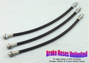 BRAKE-HOSE-SET-Studebaker-Truck-1-2-Ton-1960-1961-1962