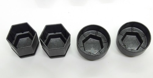 CUBIERTAS DE TUERCA DE RUEDA PARA VAUXHALL ASTRA MOKKA INSIGNIA ZAFIRA PERNO TAPAS DE BLOQUEO GRIS - Imagen 3 de 3