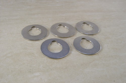 Alternator pulley spacers shims standoffs for rotors with 17mm shaft & woodruff - Picture 5 of 10