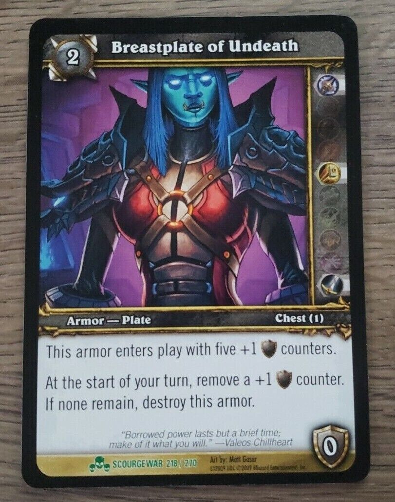 World of Warcraft TCG, Sacrifices Must Be Made - Scourgewar 259/270