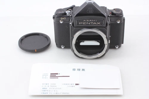 Overhauled [MINT] Pentax 6x7 67 Eye Level Medium Format Camera Body From JAPAN
