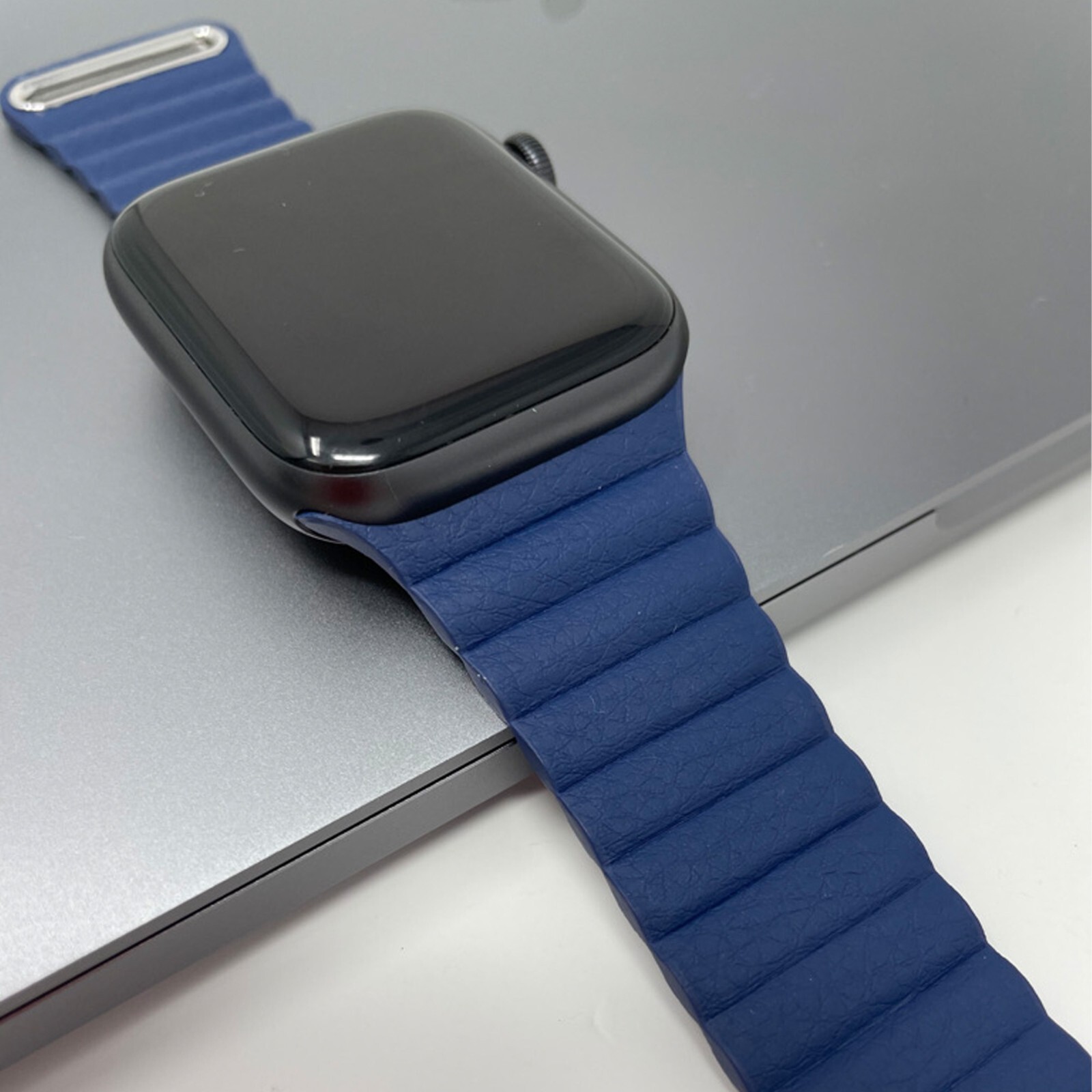 For Apple Watch Strap Leather Band Series 8 7 6 5 4 3 2 1 & SE | Magnetic Loop - Picture 15 of 25