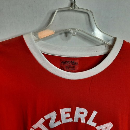 Camiseta deportiva de fútbol suizo PPA-SFV talla XL roja ¡NUEVA!. - Imagen 4 de 10