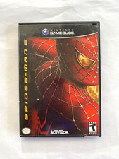 Spider-Man 2 (Nintendo GameCube, 2004) Complete w Manual Box Listing #2