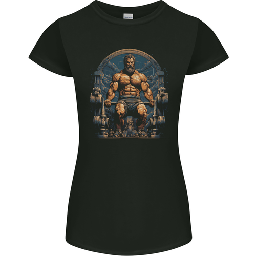 USA Musculation Drapeau Gym Entraînement Spartan Hommes Col V Coton T