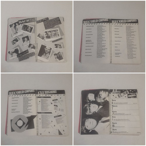 MuchMusic Rock Handbook Calendar 1985 Canada Much Music Videos Television TV VG - Picture 7 of 22