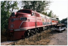 Chicago, Rock Island & Pacific No. 630 EMD E6A Baldwin City KS 5 x 7 Photo