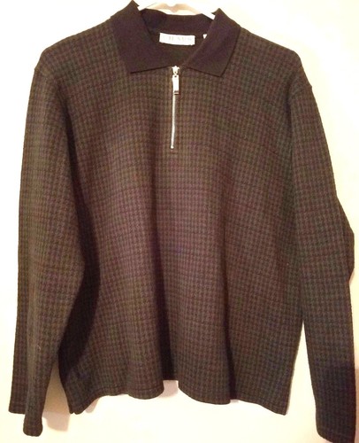 Chaus Sport Damen Pullover Oberteil Größe L Large Langarm 1/4 Reißverschluss Ausschnitt - Bild 8 von 12